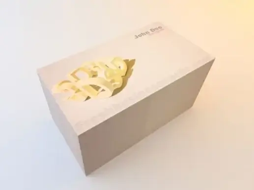 beautiful color card 06 psd layered