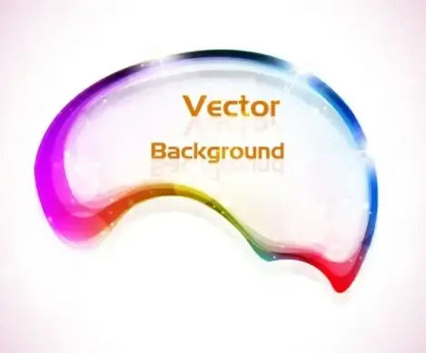 beautiful colorful halo background 04 vector