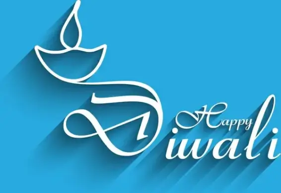 beautiful diwali diya art element vector background