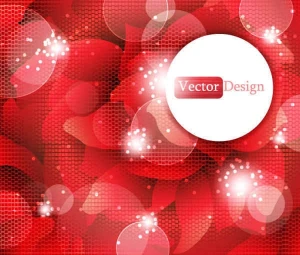 Beautiful grid red background