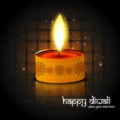 beautiful stylish rangoli happy diwali colorful hindu diya festival background