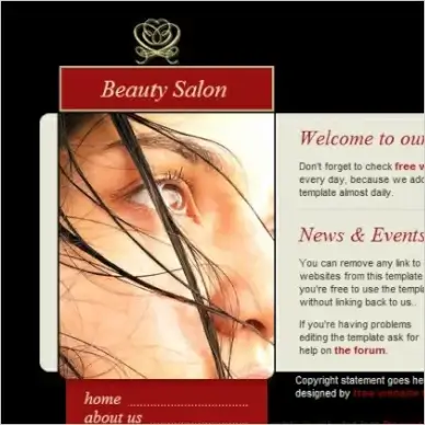 Beauty Salon Template