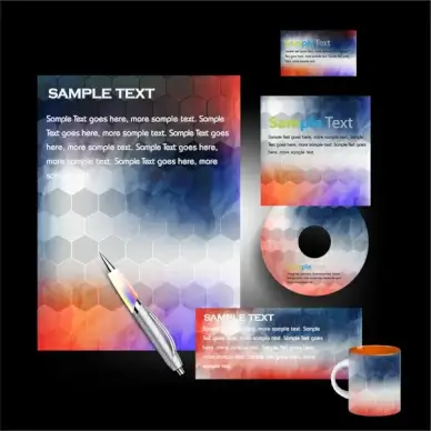 bee nest corporate identity templates