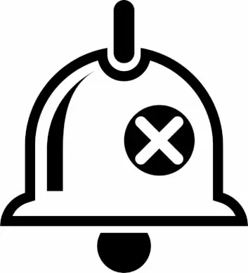 bell slash assisstant sign icon