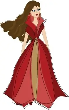 Belladonna Woman Vector
