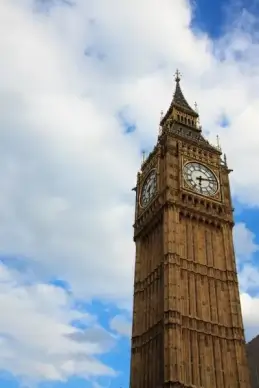 big ben against sky