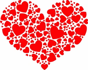 Big heart shape