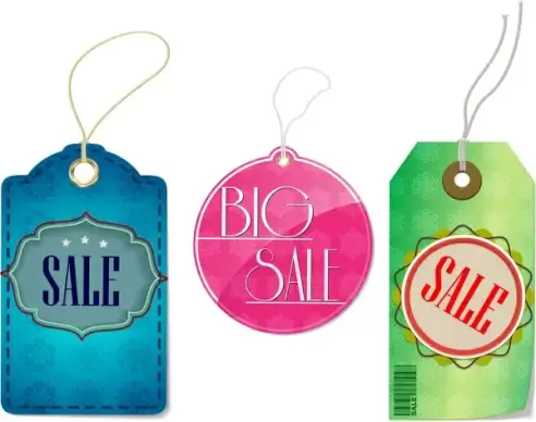 big sale tags