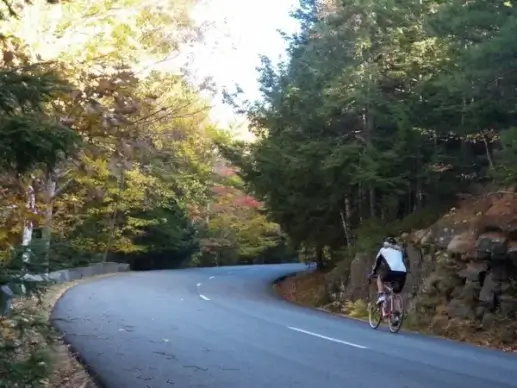 biking