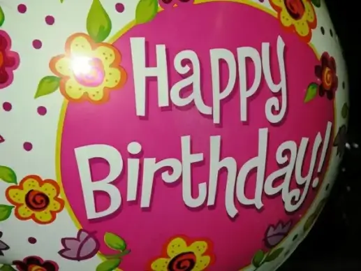 birthday balloon