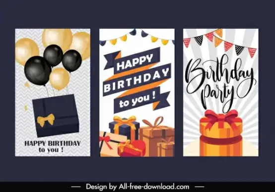 birthday banner templates eventful gifts balloons ribbon decor