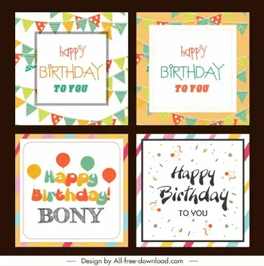 birthday card templates eventful balloon confetti ribbon decor