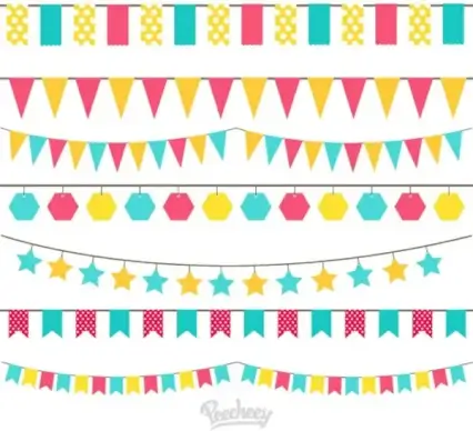 birthday flags
