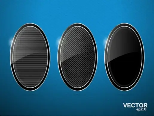 black oval template
