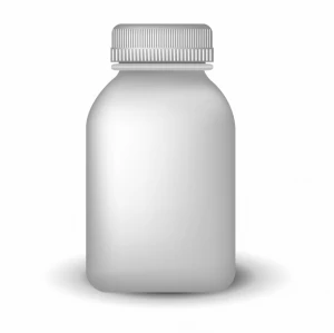 Blank medicine bottle