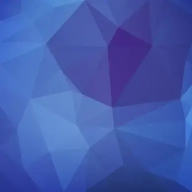 blue 3d geometric abstract background