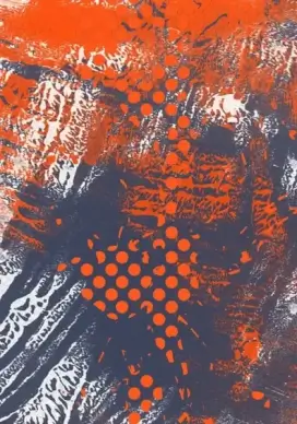 blue and red background