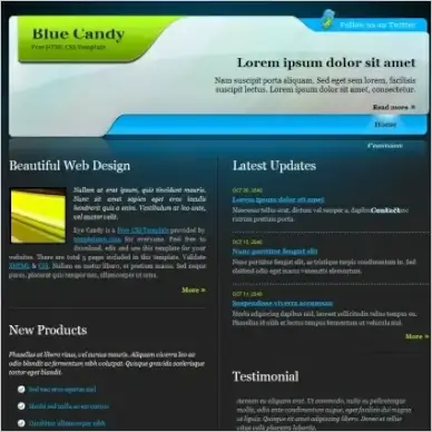  blue candy