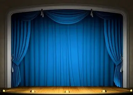 blue curtain boutique picture