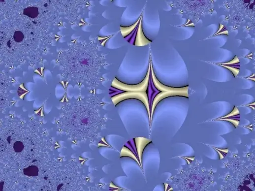 blue fractal