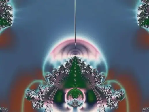 blue fractal