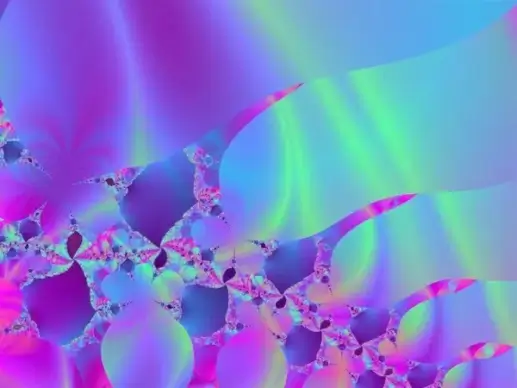 blue fractal