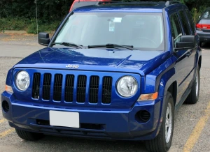 blue jeep