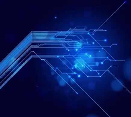 Blue Light Vector Background