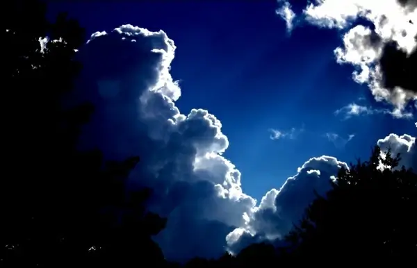 blue sky