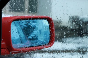 blurred car dripping