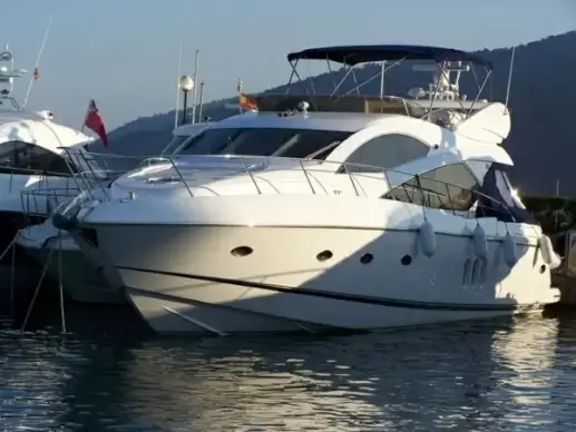boat in a marina 2