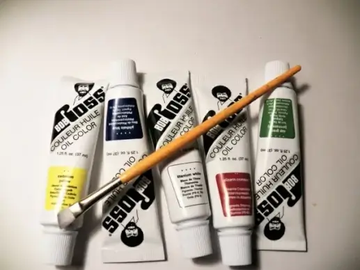 bob ross oil color paints
