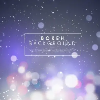 bokeh background sparkling circle decoration