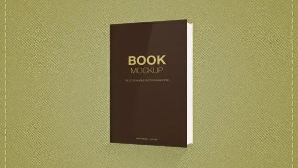Book Mockup PSD Template