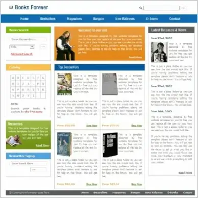 Books Forever Template