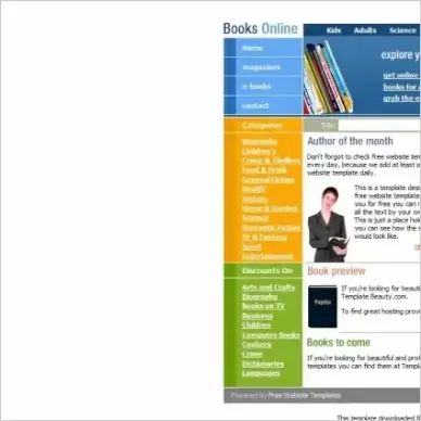 Books Online Template