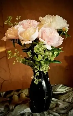 bouquet of peonies