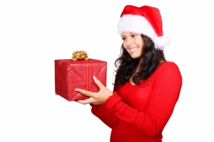 box christmas claus