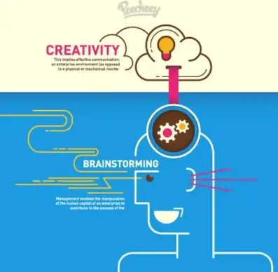 brain storming concept illustration