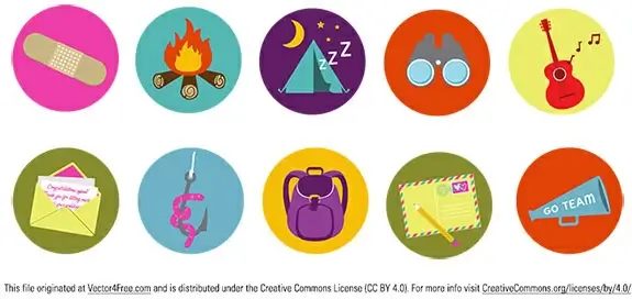 brand camp badges