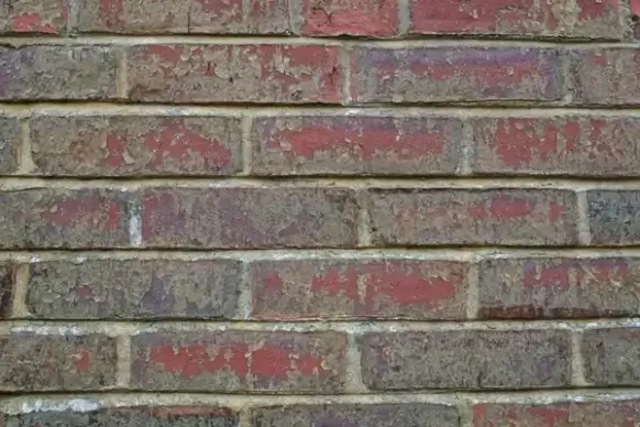brick wall distressed