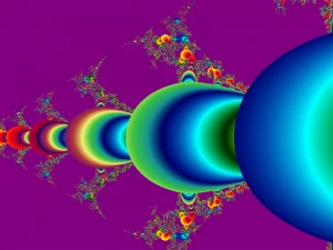 bright colours fractal