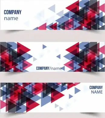 brochure backdrop abstract triangles decoration
