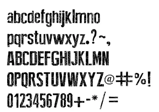 Broken Type