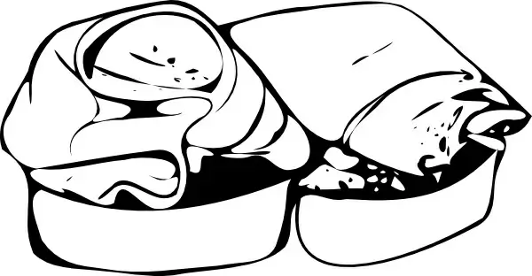 Bruschetta Di Prosciutto Food clip art