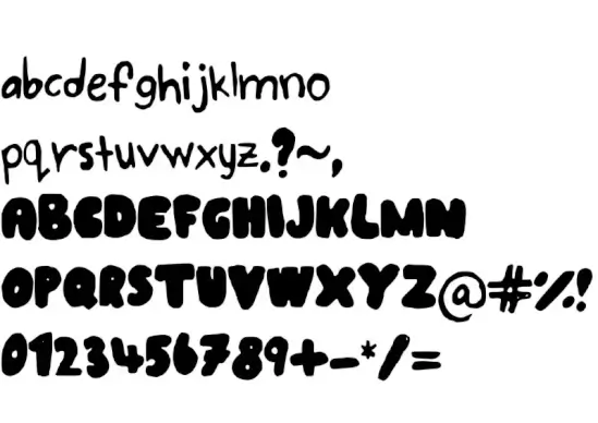 Bubble Writing