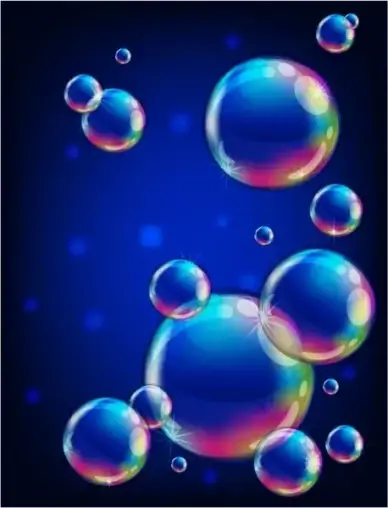 Bubbles background
