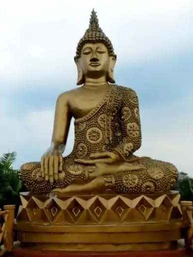 buddha statue sky