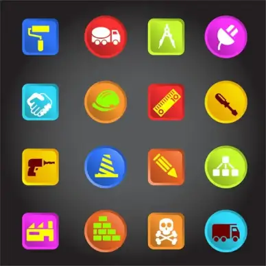 builder icons collection