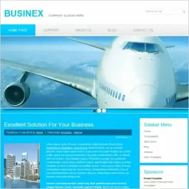 Busine X Template